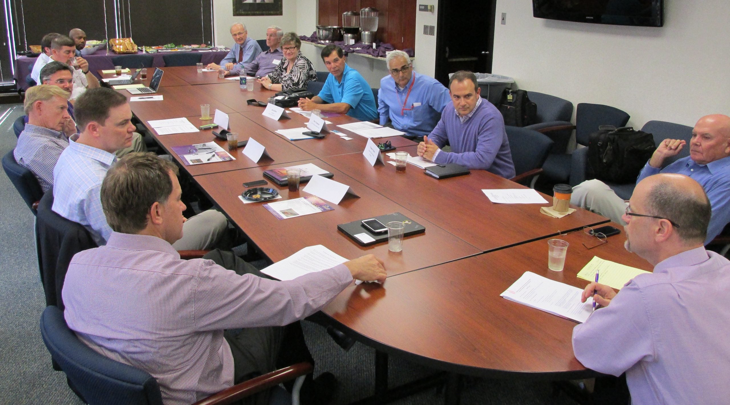 Supply Chain Management Advisory Board Meets | College of Business News ...