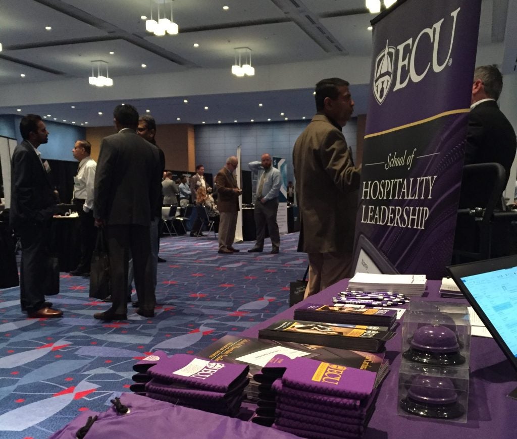 School of Hospitality Leadership Exhibits at AAHOA Conference College