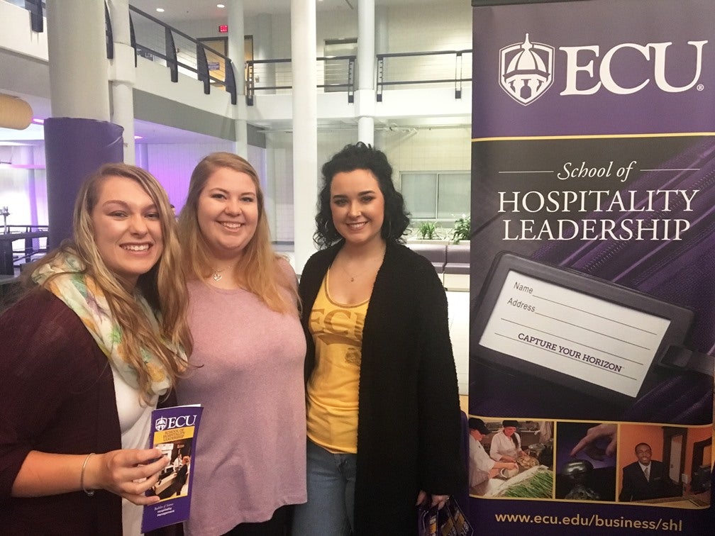 SHL Represented at ECU Open House College of Business News ECU