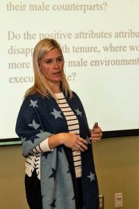 Stacy Chavez presents research at ECU