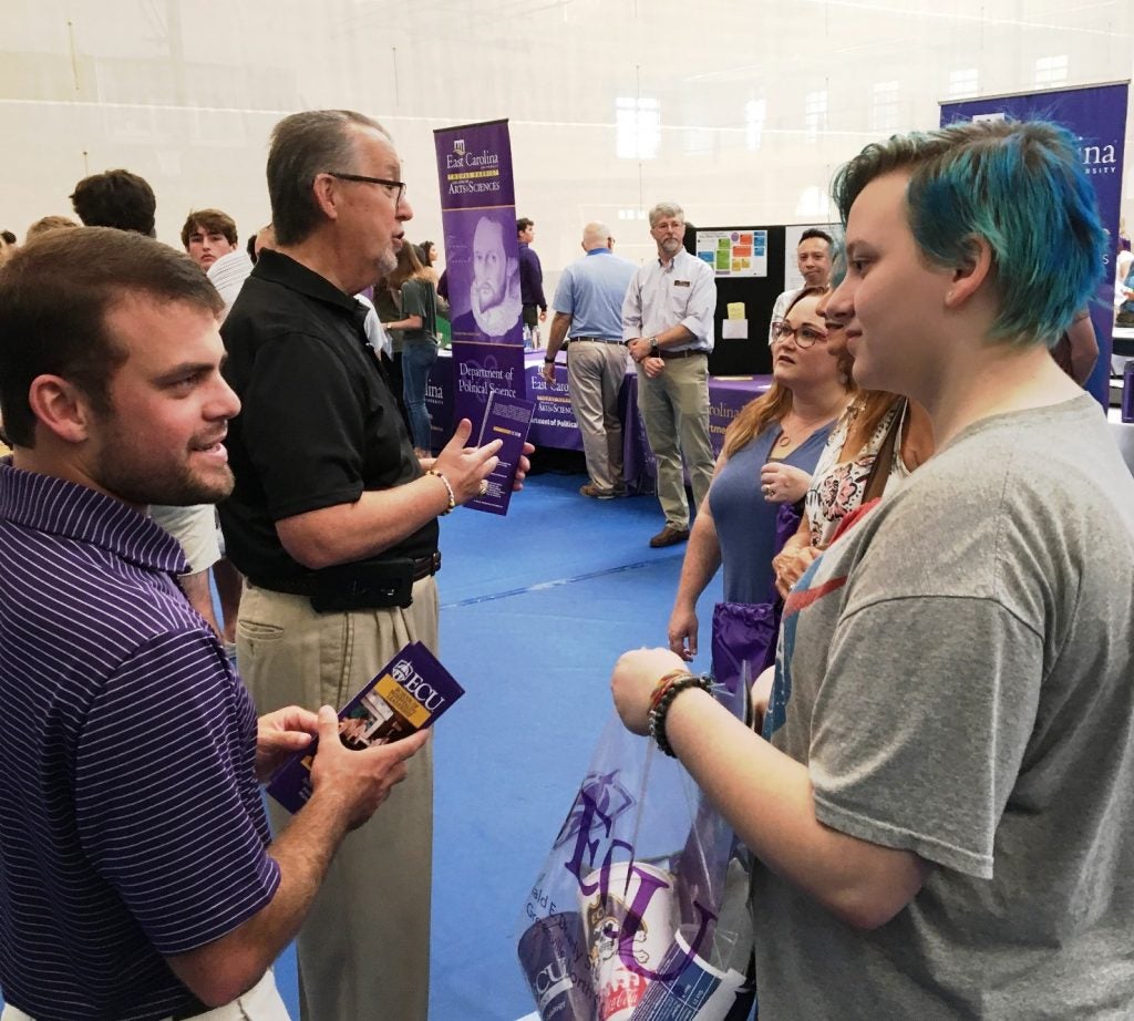 School of Hospitality Leadership at ECU Open House College of