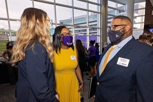 Accounting students at COB's Meet the Firms