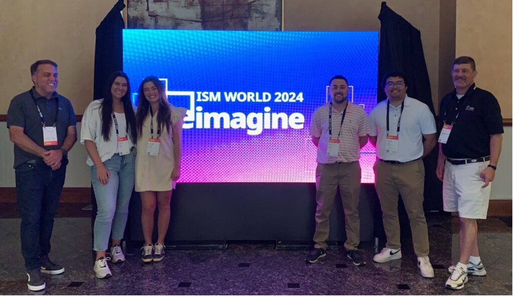 COB students and faculty advisers attend ISM 2024