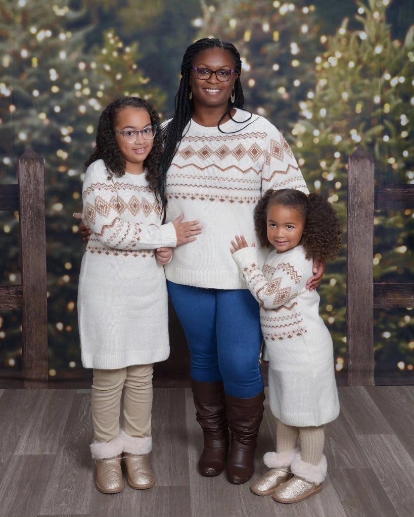 LeKeitha Ward with her children